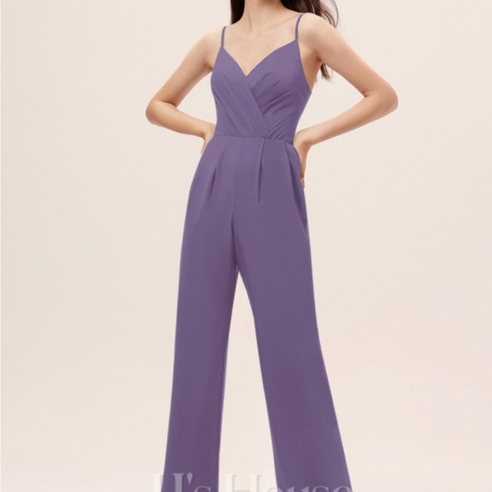 JJs House Elegant Purple Jumpsuit